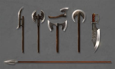 Ancient Weapons Concept Art