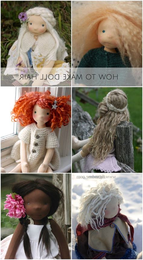 Hairstyles For Rag Doll Dollmaking Tips How To Make Doll Hair Rag