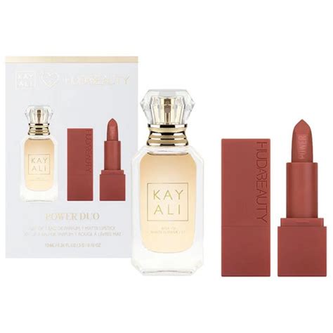 Combo Nước Hoa Kayali Mini Và Son Huda Beauty Power Bullet Matte Lipstick Mini Tiến Perfumes