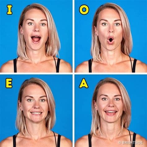 Super Exercices Faciaux Pour Affiner Votre Visage Massage Facial Facial Yoga Facial