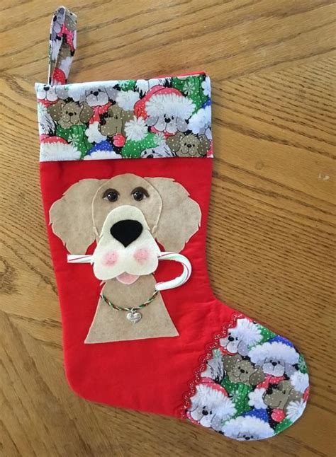 golden retriever christmas stocking etsy christmas stockings cat christmas stocking golden