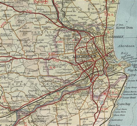 30 Map Of Aberdeen Scotland Online Map Around The World