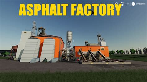 Mod Asphalt Factory V10 Farming Simulator 22 Mod Ls22 Mod Download