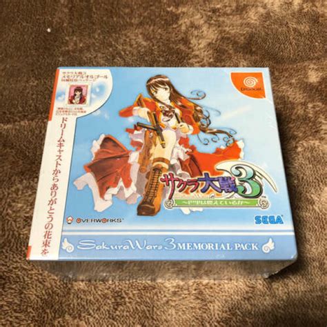 Sega Dreamcast Sakura Taisen Wars 3 Memorial Pack Dc Japan Used Ebay