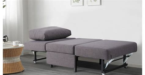 Un cuscino quadrato fornito di serie. Ikea Poltrona Letto: Poltrona Letto Singolo Ikea