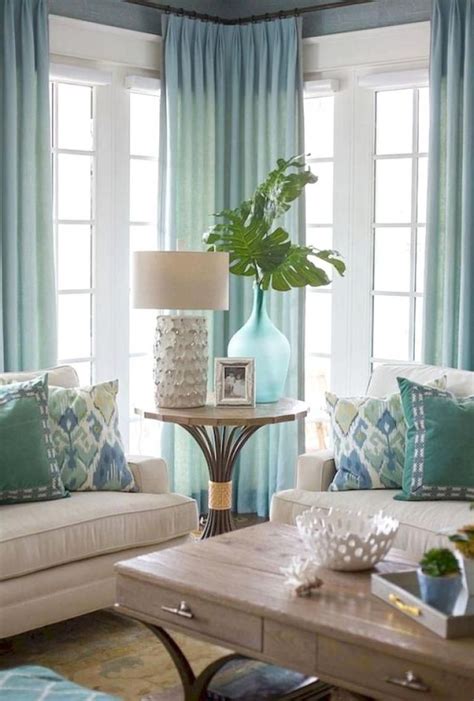 Stunning Coastal Living Room Decoration Ideas 21 Homyhomee