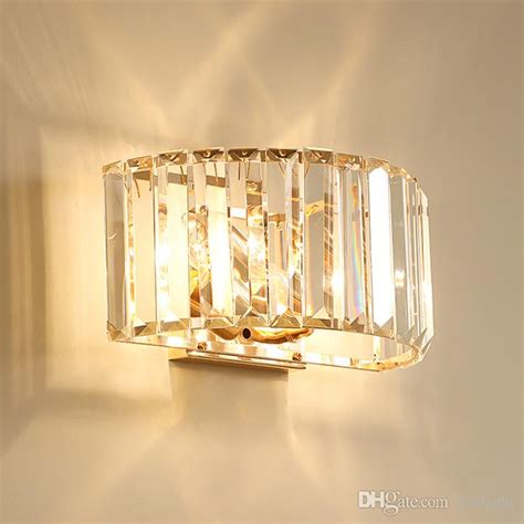 2021 New Design Modern Crystal Wall Sconce Lamps Wall Lighting Fixture