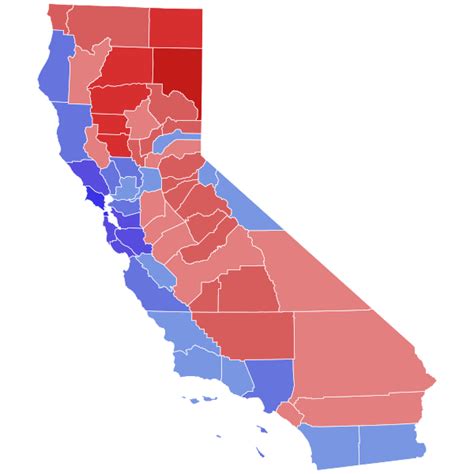 File2022 California Gubernatorial Election Results Map By Countysvg