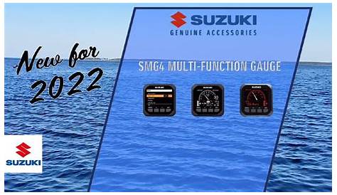 suzuki marine multifunction gauge manual