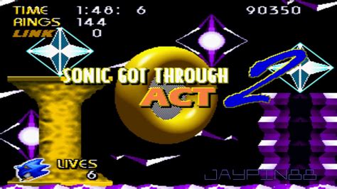 Lets Play Sonic Time Attacked Pt4 Crystal Caverns Youtube