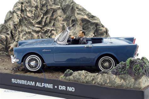 Sunbeam Alpine Car James Bond Movie Dr No 007 Violet Mag Dy017