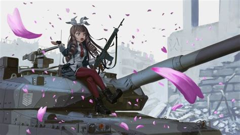 Pin En Anime Girl Gun