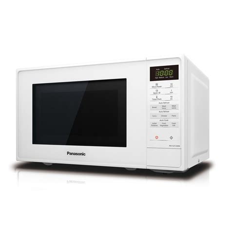 Nn E27jwmbpq 20 Litre Microwave White White Panasonic La Redoute