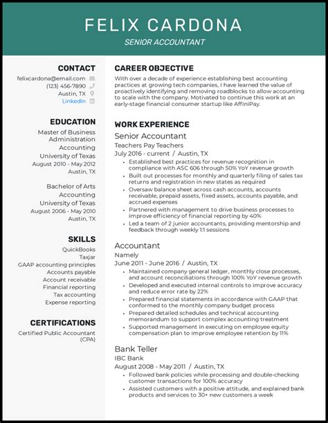 21 Accountant Resume Examples That Worked In 2024