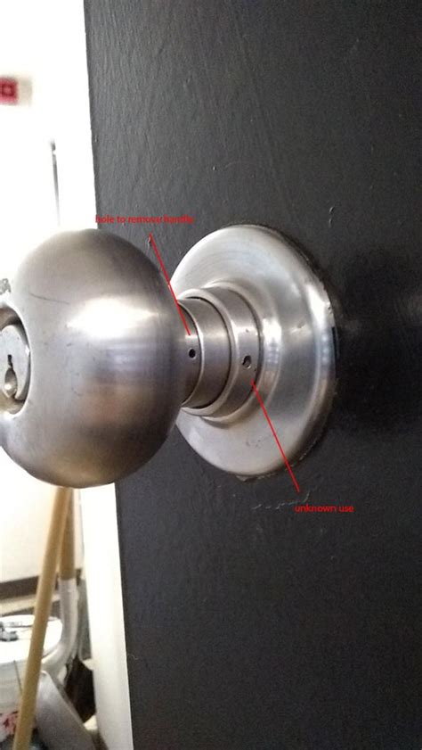 The one part that they don't show you online is the inner retaining cylinder. How To Get A Schlage Door Handle Off - The Door
