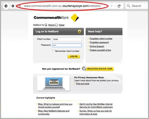Through this, one can check. Commonwealth Bank 'New Statement' Online Phishing Scam
