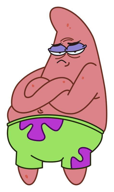 Spongebob Offended Patrick Star Spongebob Drawings Cartoon Character