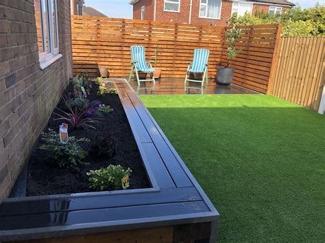 Sleeper Bench With Composite Decking Composite Decking Deck Raised