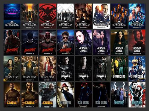 Marvel Tv Series Collection Rplexposters