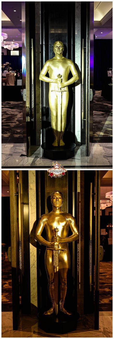 Living Oscar Statues Hollywood Party Theme Event Entertainment Statue