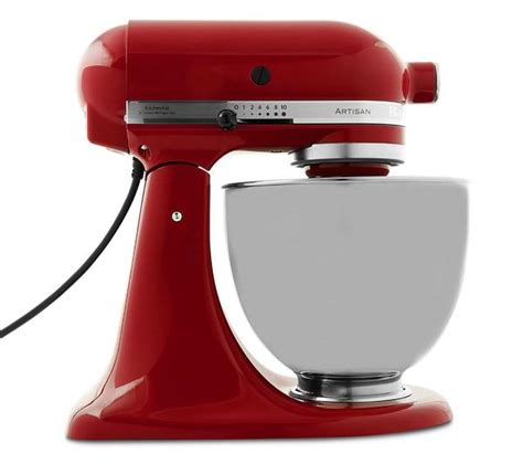 If the beater on your kitchenaid stand mixer is hitting the mixer bowl, this video's beater height adjustment tips will solve the problem. Buy KITCHENAID Artisan 5KSM125BER Stand Mixer - Empire Red ...
