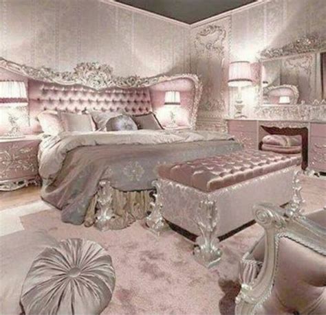 Silver And Light Pink Bedroom Ideas Feminine Bedroom Silver Bedroom Light Pink Bedrooms
