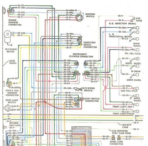 Wiring Diagram For 1968 Chevy Truck Schematic And Wiring Diagram