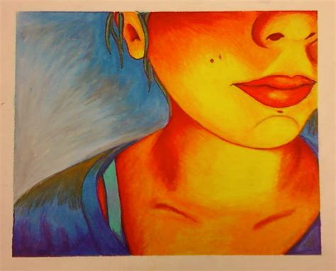 Self Portrait Colored Pencils By Rawrrr009 On Deviantart