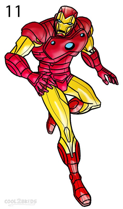 Como Dibujar A Iron Man Paso A Paso How To Draw A Iron Man Youtube