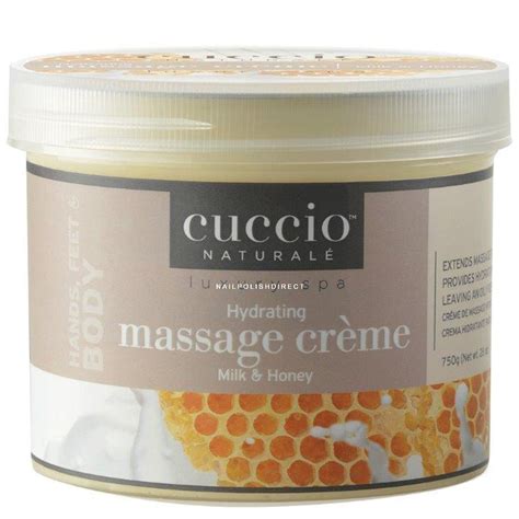 Cuccio Hydrating Massage Crème Milk Honey 3065 C 750g