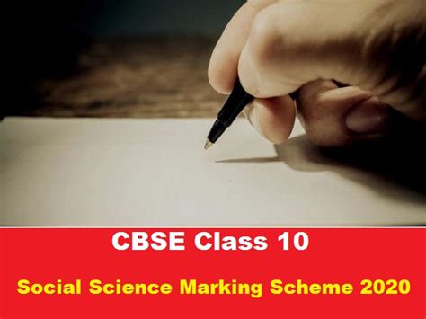 Cbse Class Social Science Marking Scheme Of Board The Best Porn Website