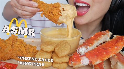 Samuel luckett started this petition to mcdonalds. ASMR KING CRAB McDonalds FRIED CHICKEN NUGGETS CHEESE ...