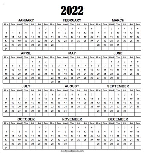 Leave Calendar For 2022 Calendar Example And Ideas