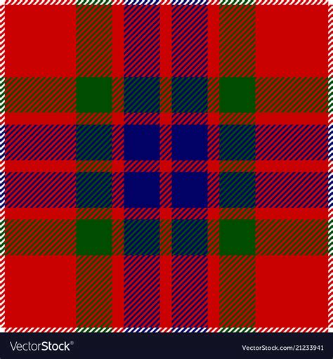 Clan Fraser Scottish Tartan Plaid Seamless Pattern
