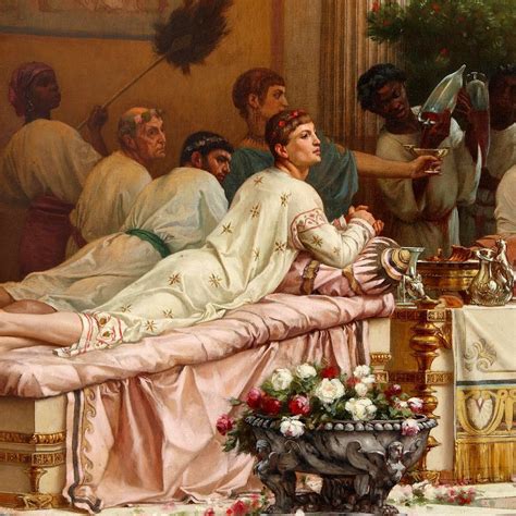 Gustave Boulanger A Summer Repast At The House Of Lucullus 1878 Detail 1 Creazilla