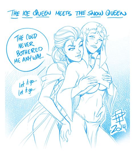 Rule 34 Callmepo Crossover Elsa Frozen Female Frozen