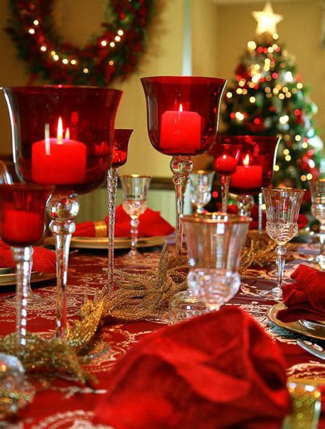 Top 5 Christmas Table Decoration Ideas Designspice Dyh Blog