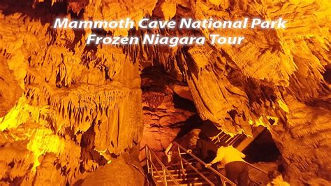 Mammoth Cave National Park Frozen Niagara Tour Vlog Youtube