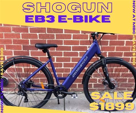 Shogun Eb3 E Bike Sale Save 300 E Bikes Are Sensational Rides