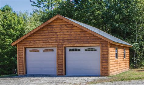 Garages Coventry Log Homes
