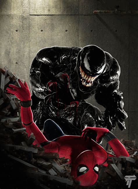 Spider Man Vs Venom By Timetravel6000v2 On Deviantart