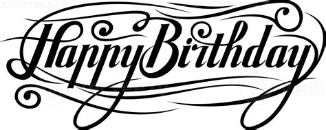 Happy Birthday Label Png Illustration 8505746 Png