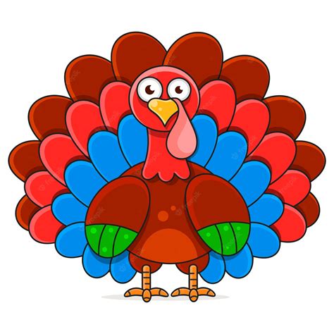 Premium Vector Illustration Of Happy Thanksgiving Turkey