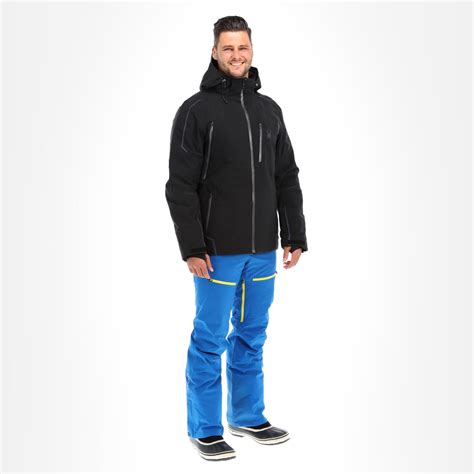 Spyder Leader Gtx Ski Jacket Men Vulcano Black