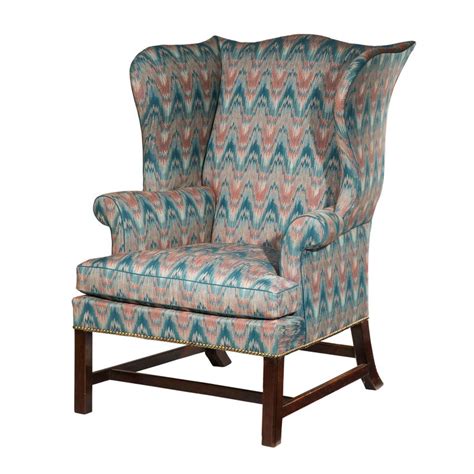 18th Century English Chippendale Wing Chair For Sale At 1stdibs