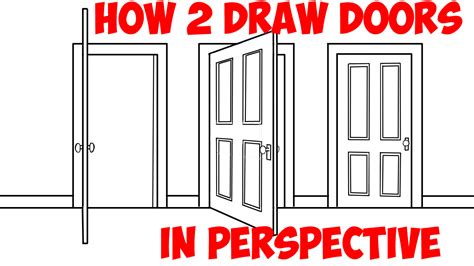 Doors 3d models free download. open door Archives - How to Draw Step by Step Drawing ...