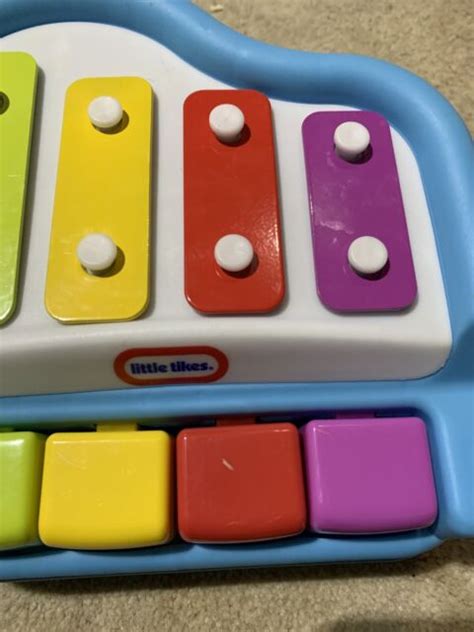 Little Tikes Tap A Tune Blue Babytoddler Keyboardpianoxylophone Ebay