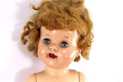 Vintage Ideal Saucy Walker Doll For Repair 22 Tall