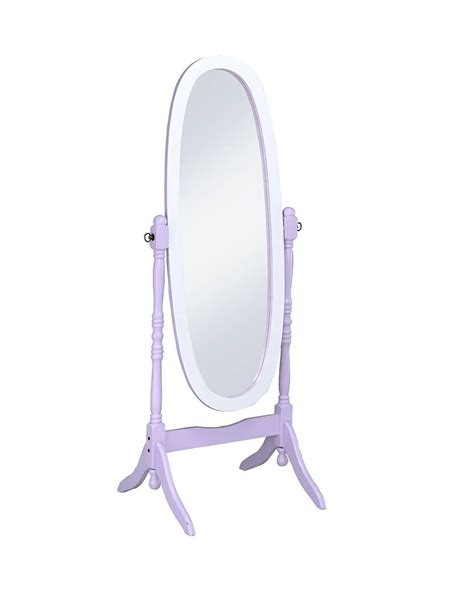 Purple Framed Mirrors At