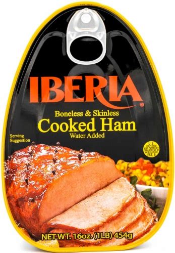 Iberia Boneless Skinless Cooked Ham 16 Oz Kroger